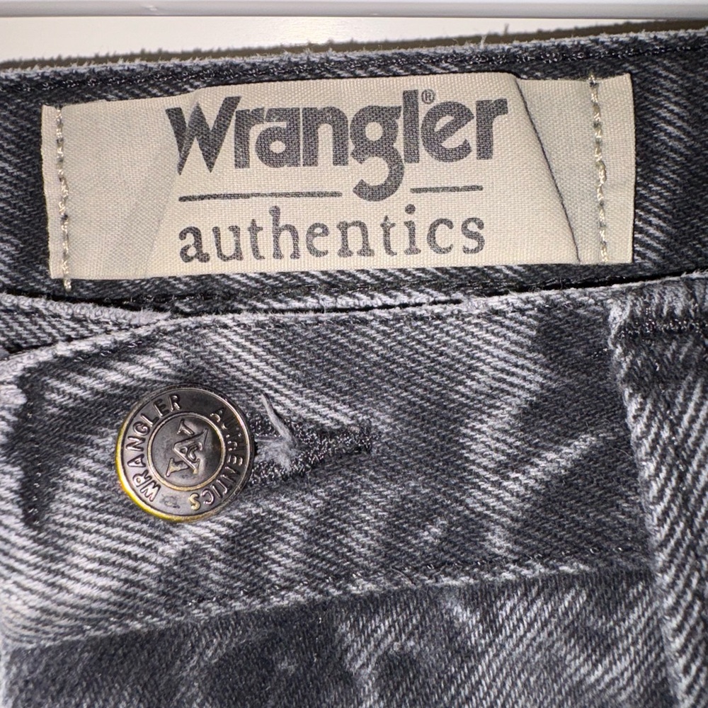 Wrangler Black Jeans Premium Denim Classic Fit